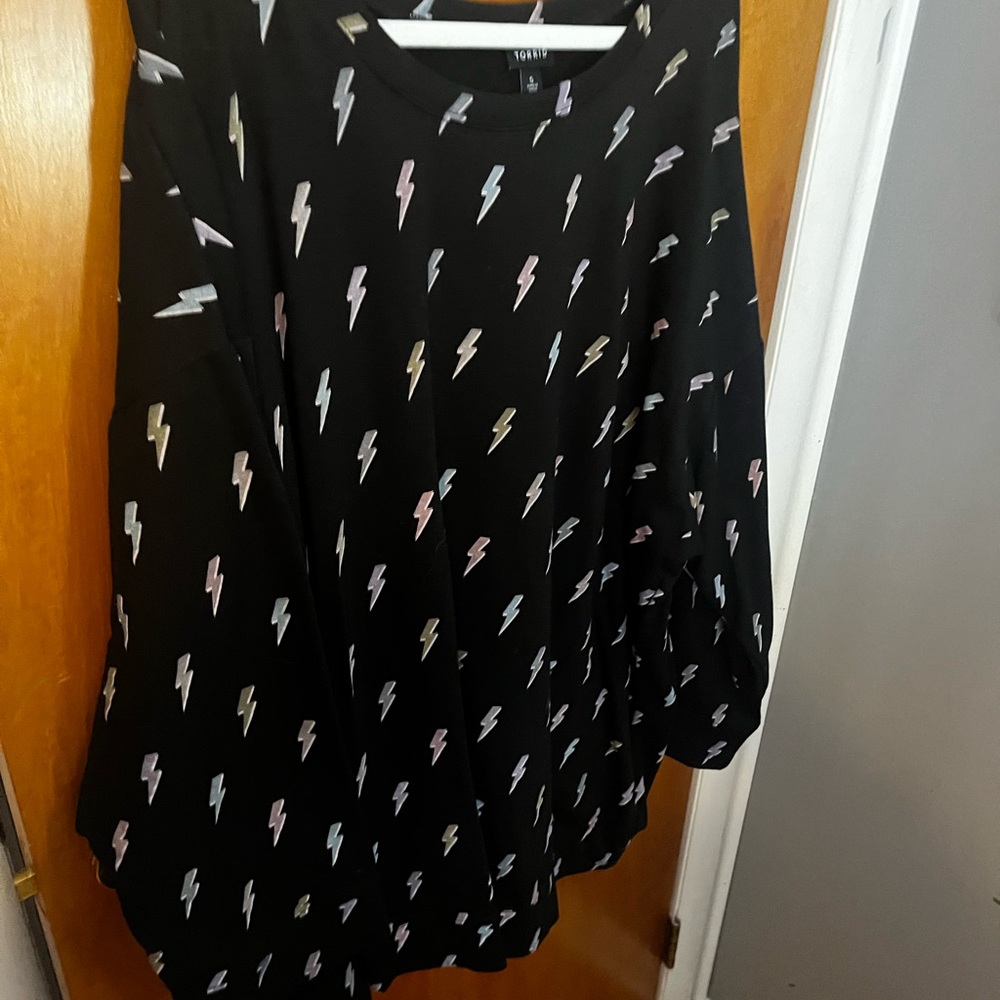 Torrid lightning bolt sweatshirt